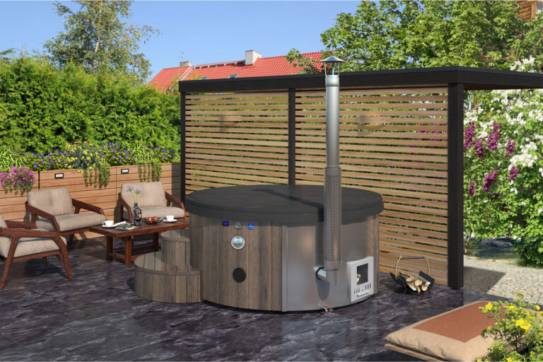 København Wooden Hot Tub for up to 6 people Neptune Saunas & Hot Tubs