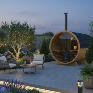 Neptune-Saunas-Luxembourg-large-barrel-sauna-glass-wall