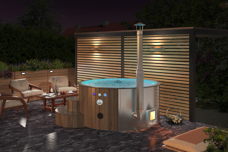 København Wooden Hot Tub for up to 6 people Neptune Saunas & Hot Tubs