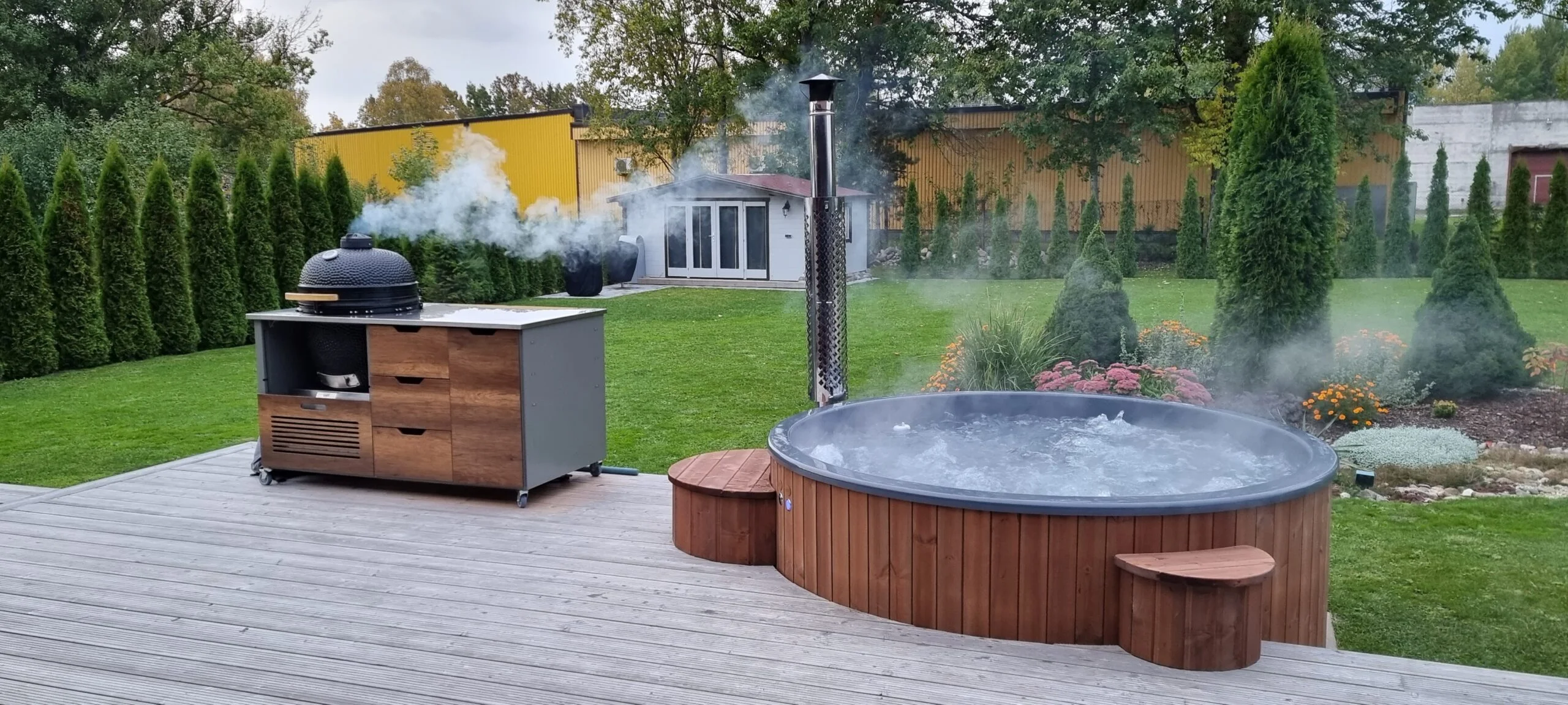 Neptune Wood Fired Hot Tubs CTA Background