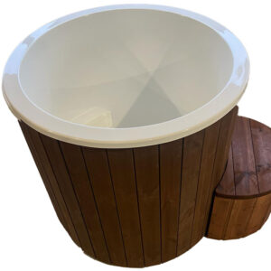 Neptune Saunas - Luxury Cold Plunge Tub - Ice Bath with thermally treated wooden exterior