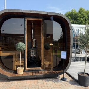 Neptun Saunas - Oslo Cube Shaped Large Outdoor Sauna