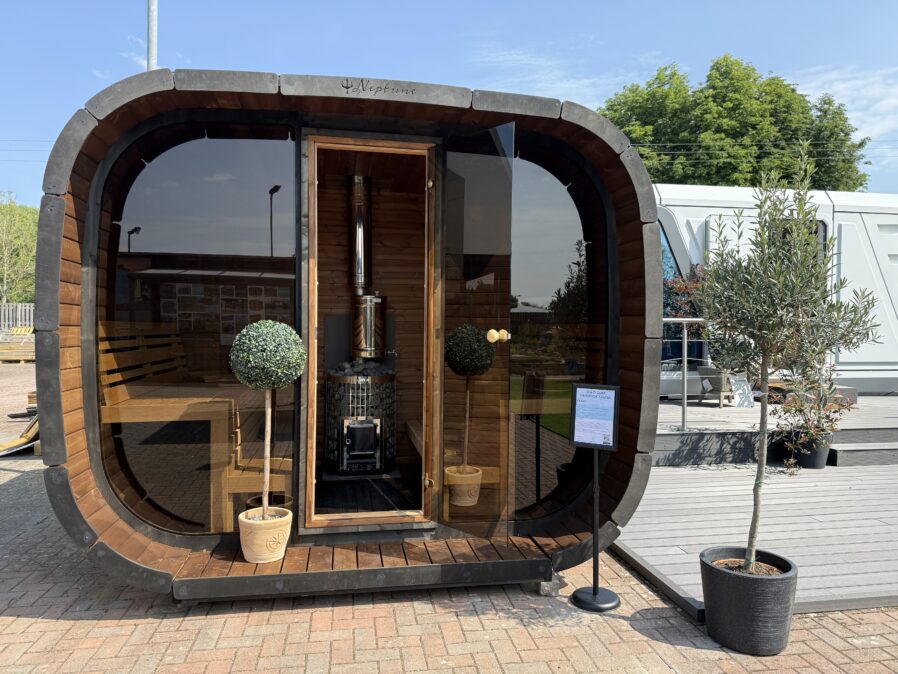 Neptun Saunas - Oslo Cube Shaped Large Outdoor Sauna